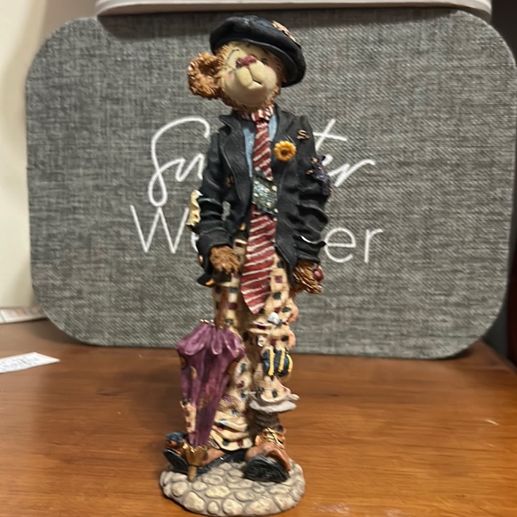 Vintage 1999 Boyds Bears & Friends Clown Bear - “Happiness depends on ourselves” - Picture 1 of 7